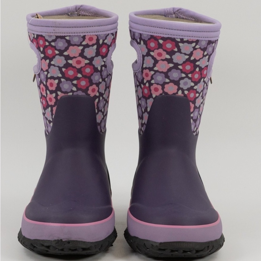 Bogs Kids Boots in Pink & Purple 🩷💜 with Floral Design